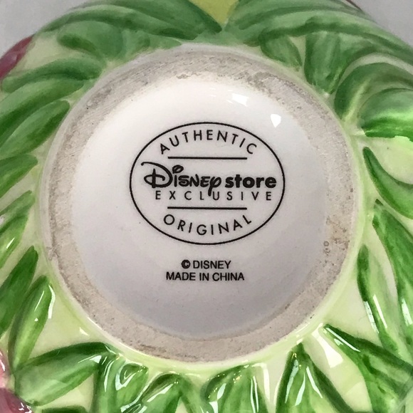 Disney Store Exclusive Tinker Bell 3D Ceramic Flower Tea Cup / Small Coffee Mug - Picture 8 of 10